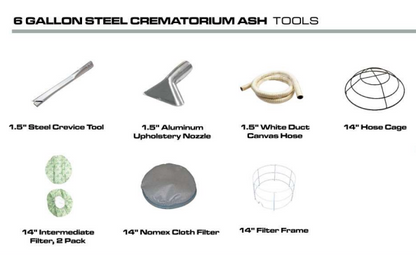 Ash Vacuum for High-Temp Cooled Residues Tools