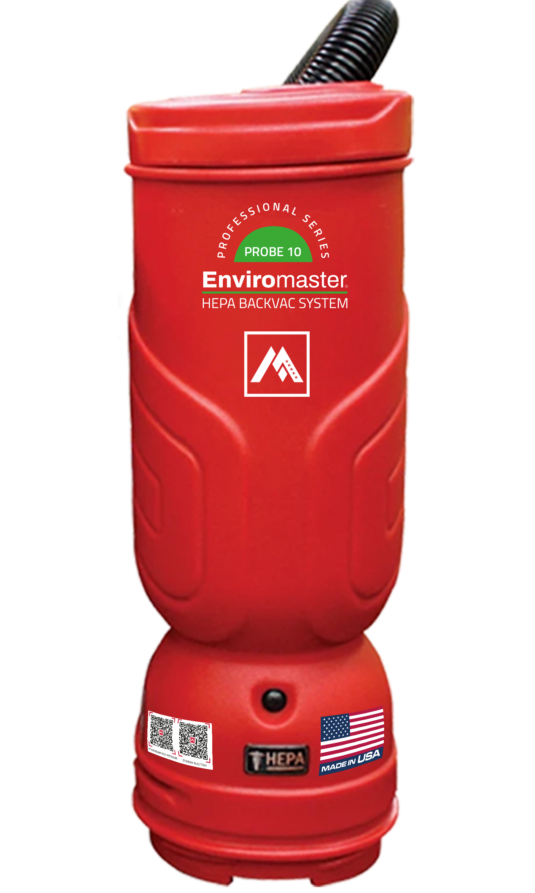 hepa backpack vacuum cleaner Probe 10 | Enviromaster®