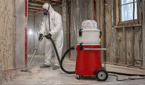 HEPA vacuum used during lead abatement