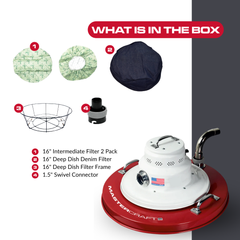 DA1512 - Dry Pick Up, 55 Gallon Drum Adapter