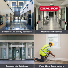 EvenFlow Applicator Advanced 6-in-1 Floor and Surface Application System with 28" Head Assembly | Pristal®