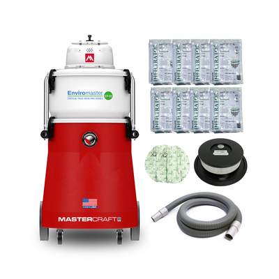 Critical HEPA Wet Dry Vacuum 15 Gallon Kit | Enviromaster