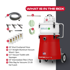 Critical HEPA Wet Dry Vacuum 15 Gallon | Enviromaster