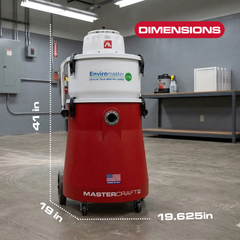 Critical HEPA Wet Dry Vacuum 15 Gallon | Enviromaster
