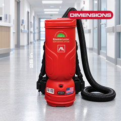 HEPA Backpack Vacuum Cleaner Probe 10 | Enviromaster