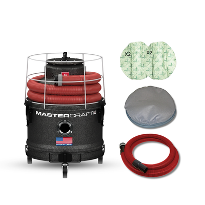 Kit d'aspirateur de cendres industriel pour résidus refroidis à haute température | Mastercraft®