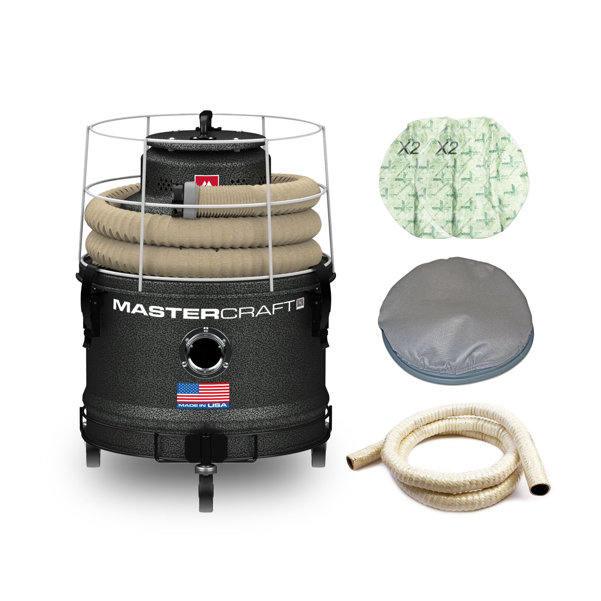 Industrial Ash Vacuum For High Temp Cooled Residues
