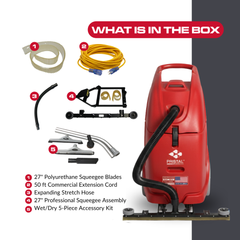 Wet/Dry Squeegee Vacuum 16 Gallon | Pristal®