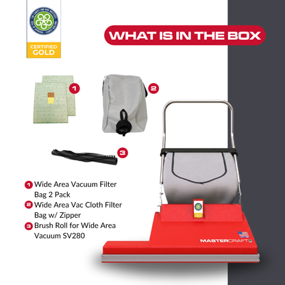 Wide Area Hard Floor and Carpet Vacuum | Mastercraft® - MastercraftUSA