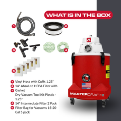 What's in the Box - 9 Gallon Vacuum