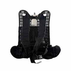 Enviromaster CT4 backpack vacuum padded shoulder straps, hip belt and mesh pockets