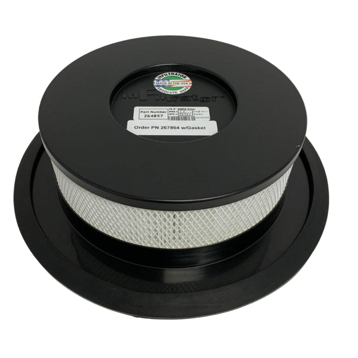 16" Absolute HEPA Filter with Gasket | INFILTRATOR® - MastercraftUSA