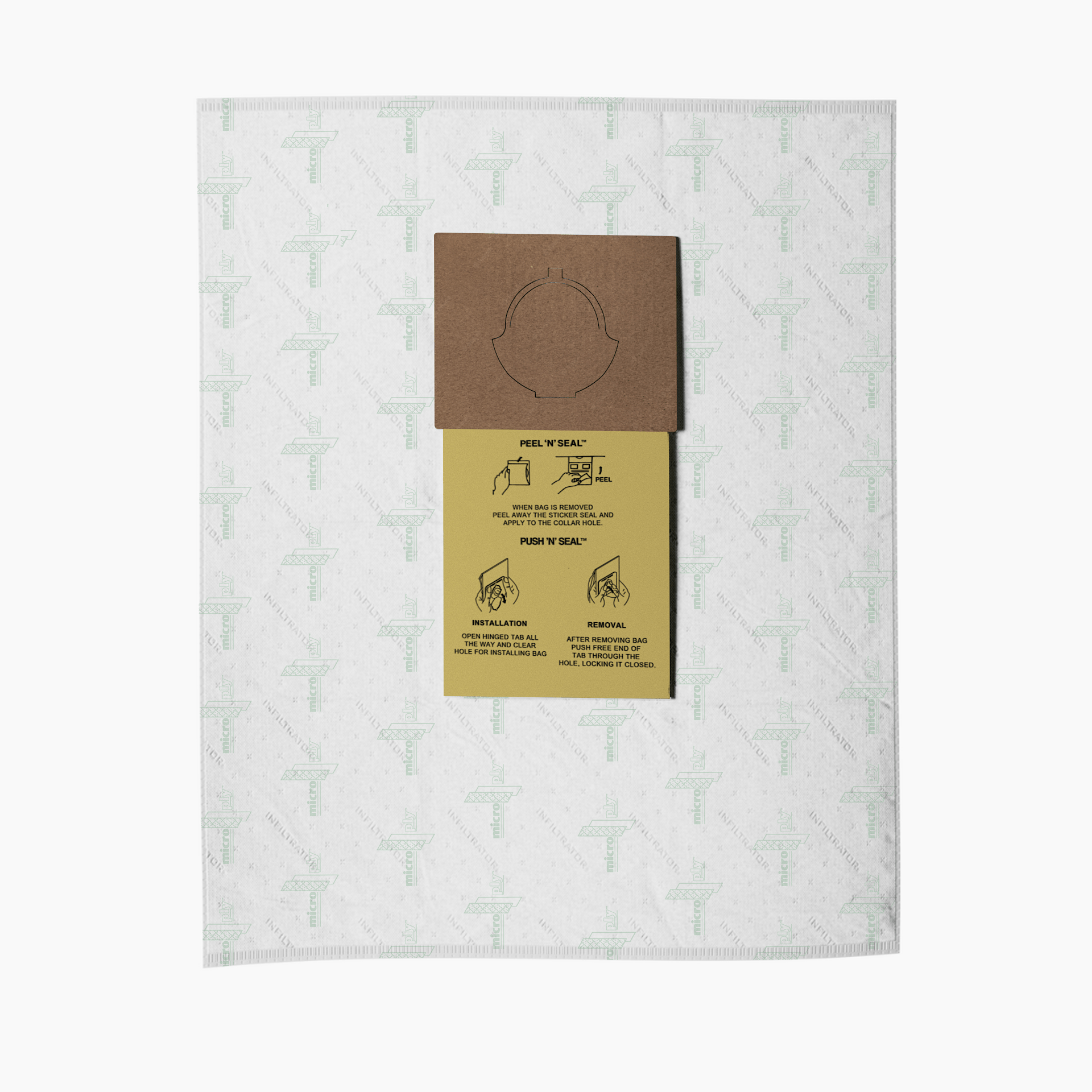 Filter Bag for Vacuum 5-9 Gal 5 pack | INFILTRATOR® - MastercraftUSA
