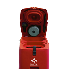 squeegee vacuum Open front view