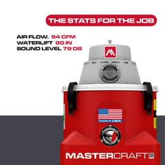 Critical HEPA Dry Vacuum 5 Gallon | Enviromaster