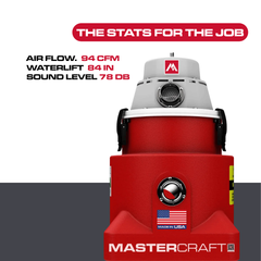 Critical HEPA Dry Vacuum 7 Gallon | Enviromaster